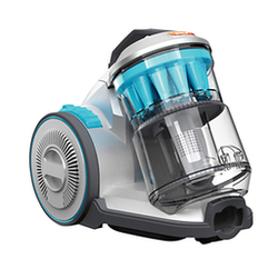 Vax Air Compact Pet Cylinder Vacuum Cleaner, Silver/Blue